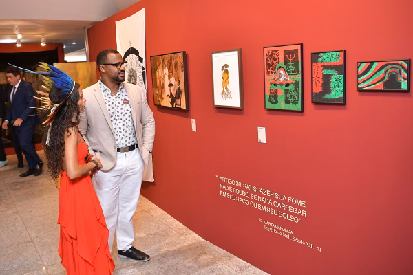 Artistas negros idealizam nova Constituição em exposição em Brasília