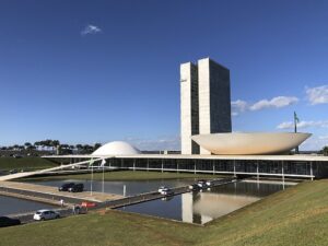 Fachada do Congresso Nacional, que abriga a Câmara dos Deputados e o Senado Federal, em Brasília (DF); em alusão à nota sobre a CPMI do INSS