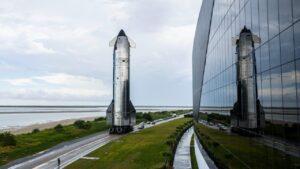 Starship, o maior foguete do mundo, com 122 metros de altura