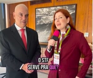 O ministro e a influenciadora: discurso ensaiado para exaltar a ideia de uma Corte da democracia