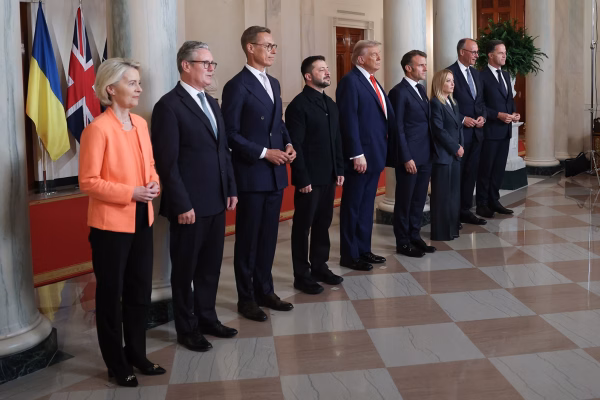 Cúpula de Trump, Zelensky e líderes europeus sinaliza solução à guerra
