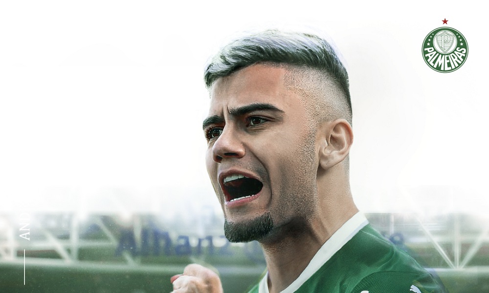 Palmeiras gasta R$ 63 milhões e anuncia Andreas Pereira: ‘Seguro de que fiz a melhor escolha’