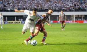 Em jogo de estreia de Vojvoda, Santos fica no empate sem gols com o Fluminense na Vila Belmiro pelo Brasileirão