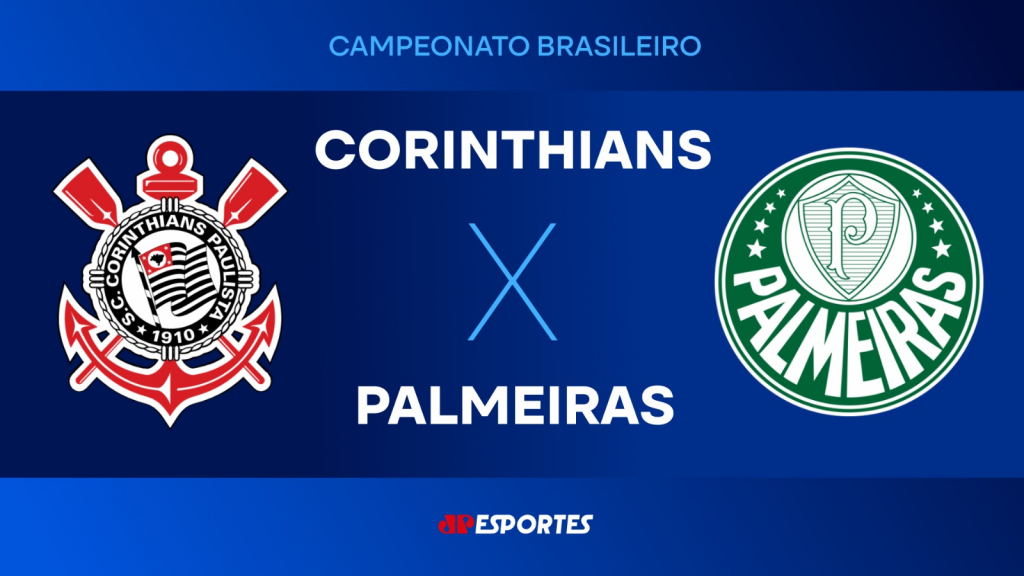 Corinthians x Palmeiras: confira a transmissão da Jovem Pan ao vivo