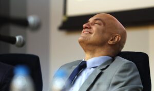 O ministro Alexandre de Moraes, do STF, vai participar do julgamento do ex-presidente Jair Bolsonaro (PL) | Foto: Paulo Pinto/Agência Brasil