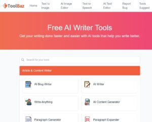 ToolBaz, a máquina (digital) de escrever