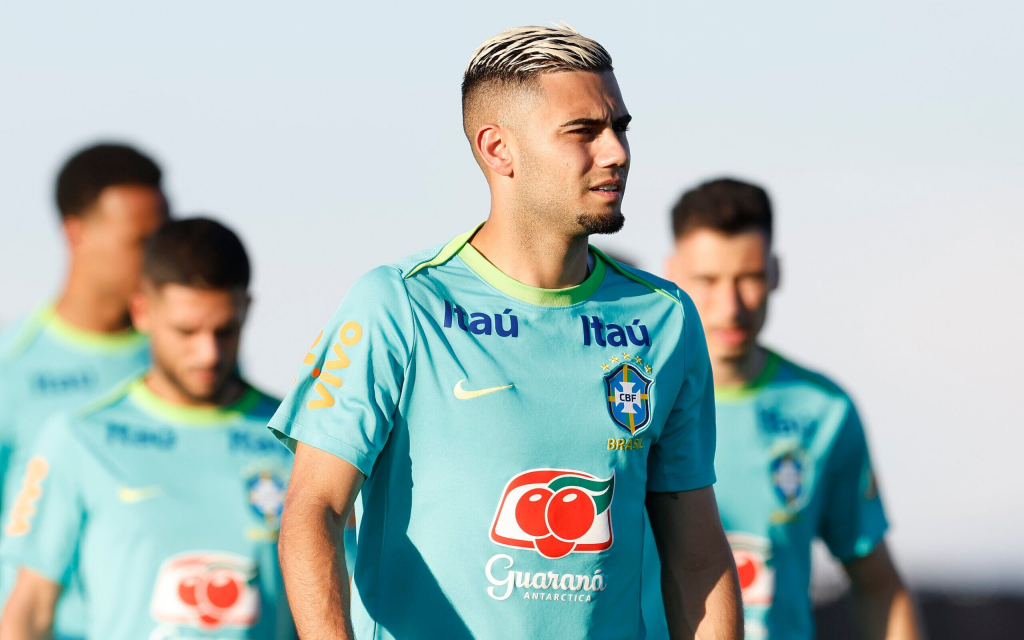 Andreas Pereira é convocado por Carlo Ancelotti para a vaga de Kaio Jorge na seleção brasileira