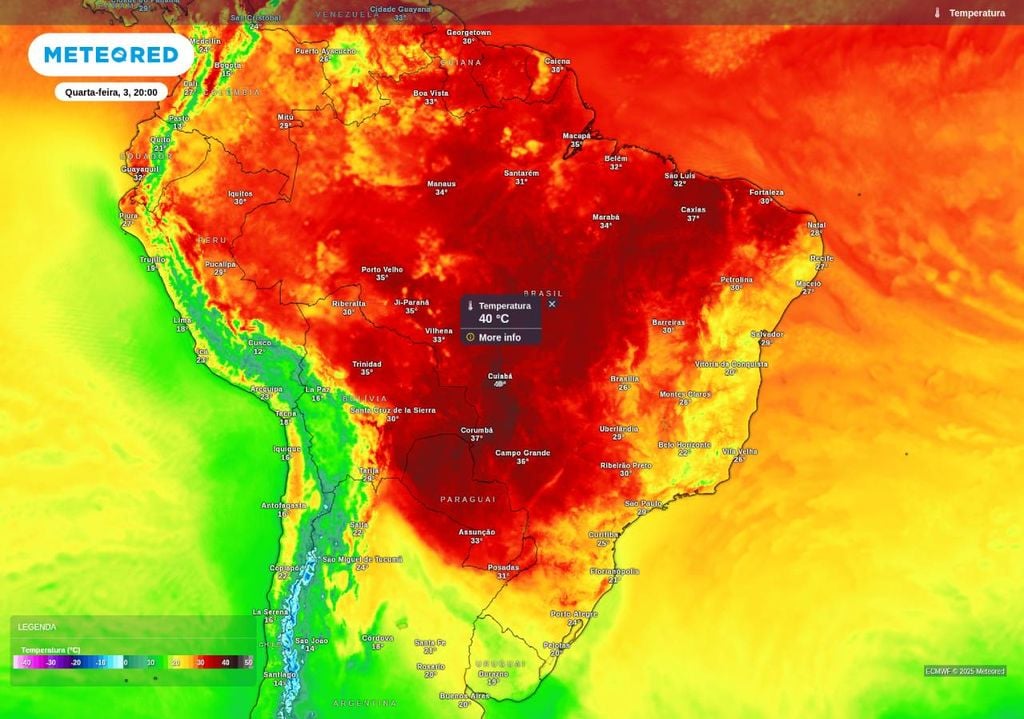 Tempestades intensas ameaçam o Sul nesta quarta-feira, 3