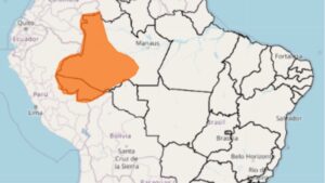 Inmet emite alerta de perigo para chuvas intensas no Norte