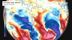 Chuvas fortes e ventos de até 80 km/h colocam o Sul em alerta nesta terça-feira, 2