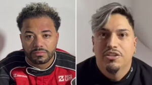 Hytalo Santos (à esquerda) e seu companheiro, Israel Natã Vicente | Foto: R...