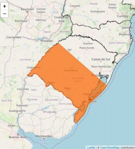 Queda de temperatura e tempestade colocam Rio Grande do Sul em alerta