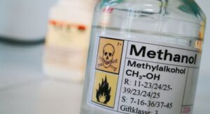O metanol é uma substância altamente tóxica