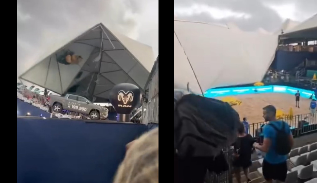 Arquibancada desaba e deixa 10 feridos no interior de SP