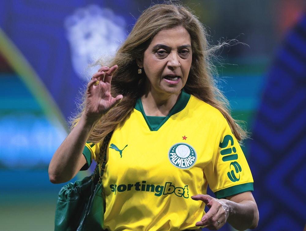 ‘Aqueles que trabalham corretamente serão vencedores’, diz Leila Pereira após polêmicas em Flamengo x Palmeiras