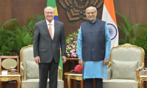 Geraldo Alckmin anuncia acordos entre Brasil e Índia