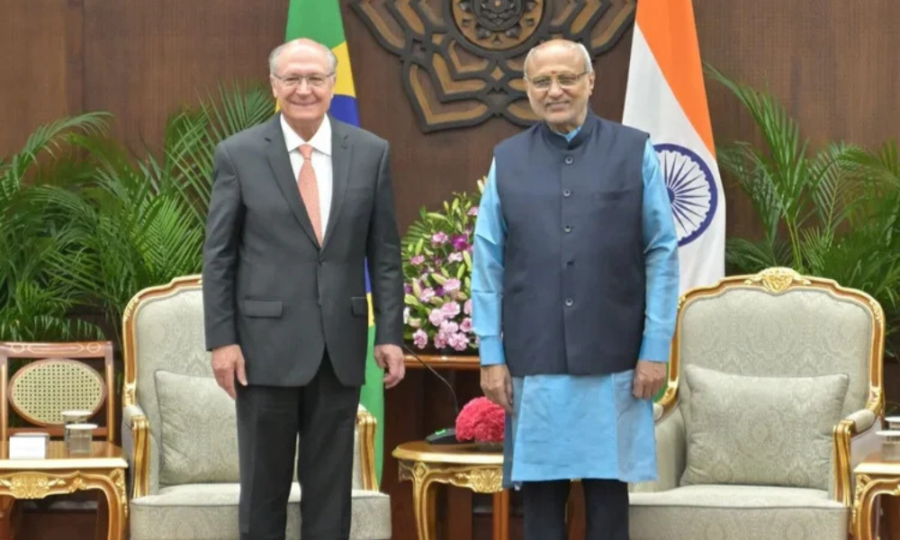 Geraldo Alckmin anuncia acordos entre Brasil e Índia