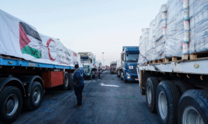 Governo de Gaza denuncia entrada de apenas 986 dos mais de 6.000 caminhões de ajuda programado