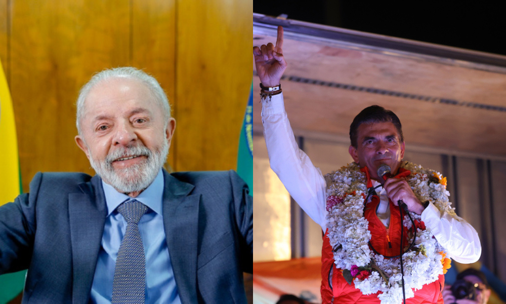 Lula parabeniza presidente eleito da Bolívia, Rodrigo Paz