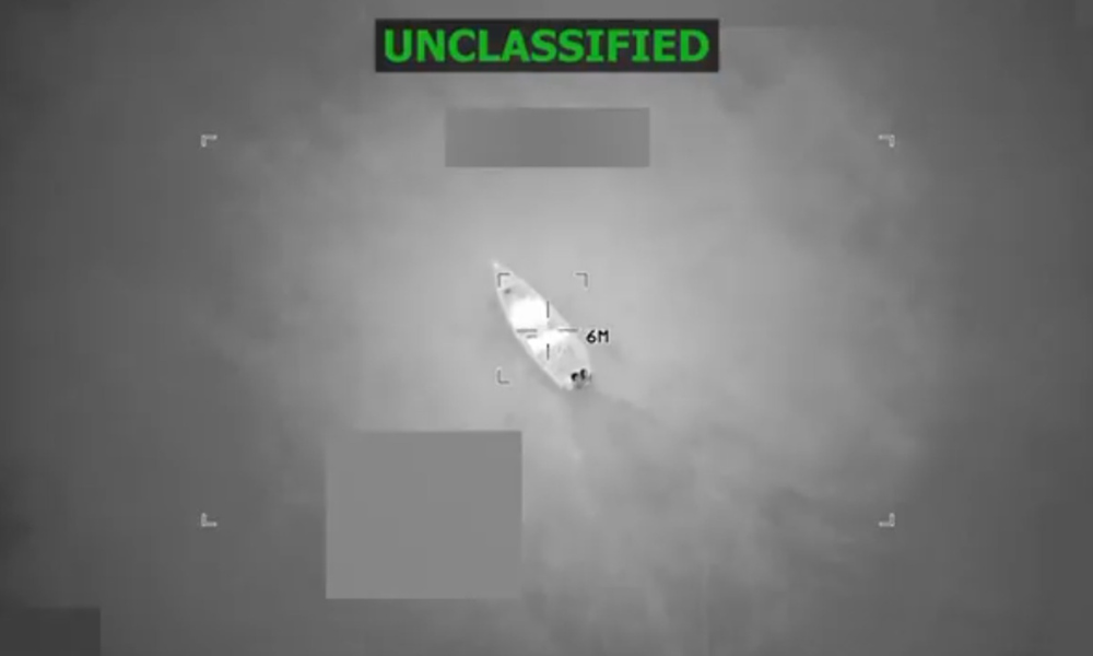 EUA atacam outra suposta embarcação de narcotraficantes no Caribe e matam seis pessoas