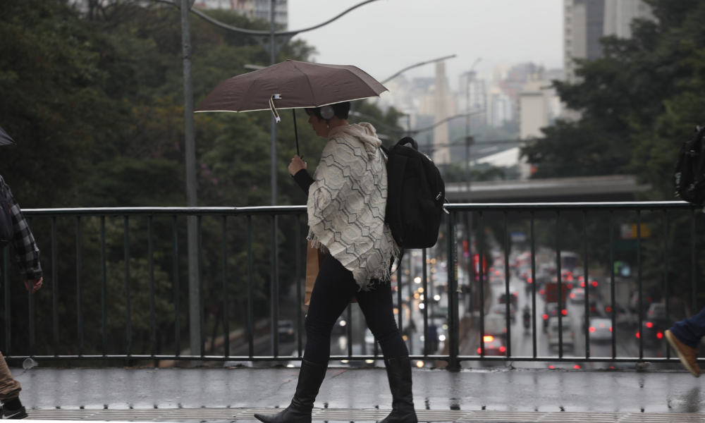 Semana em SP começa com queda na temperatura, ventos fortes e possibilidade de chuva
