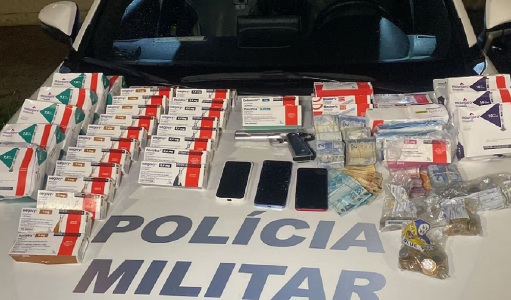 Trio é preso por roubar canetas emagrecedoras avaliadas em quase R$ 80 mil na zona oeste de SP