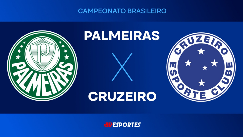Palmeiras x Cruzeiro: confira a transmissão da Jovem Pan ao vivo
