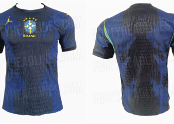 Camisa azul da seleção brasileira para a Copa do Mundo de 2026 é vazada Camisa azul da seleção brasileira para a Copa do Mundo de 2026 é vazada