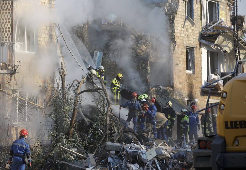 Ataques russos na madrugada deixam ao menos seis mortos na Ucrânia