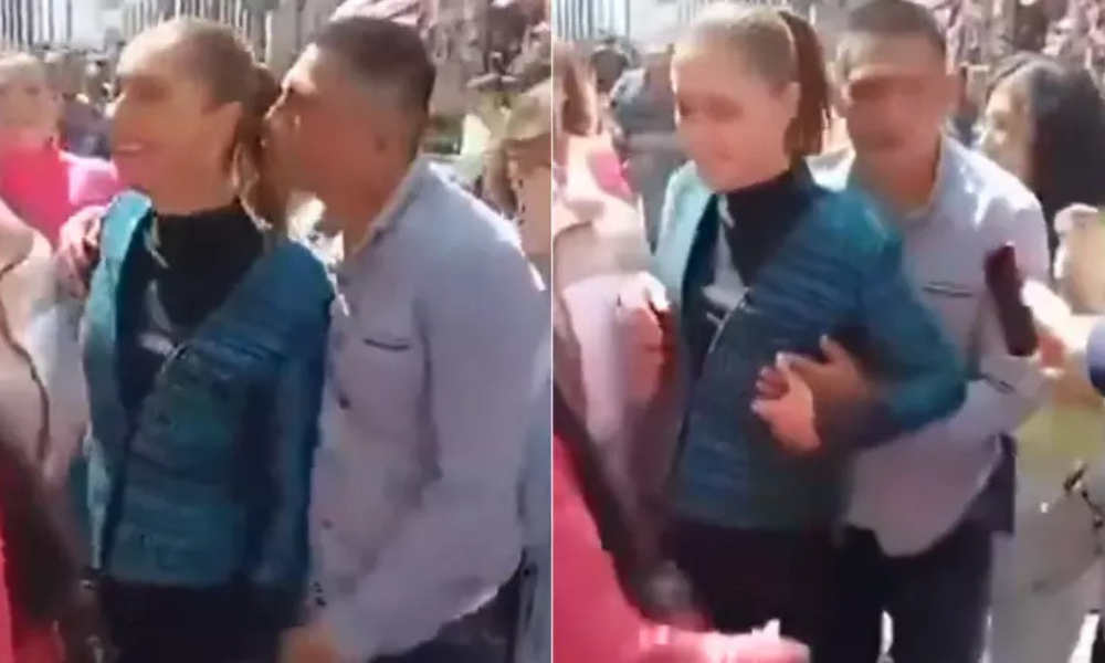 Presidente do México sofre assédio sexual na rua