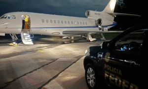 PF apreende jato de R$ 200 milhões de Daniel Vorcaro durante operação