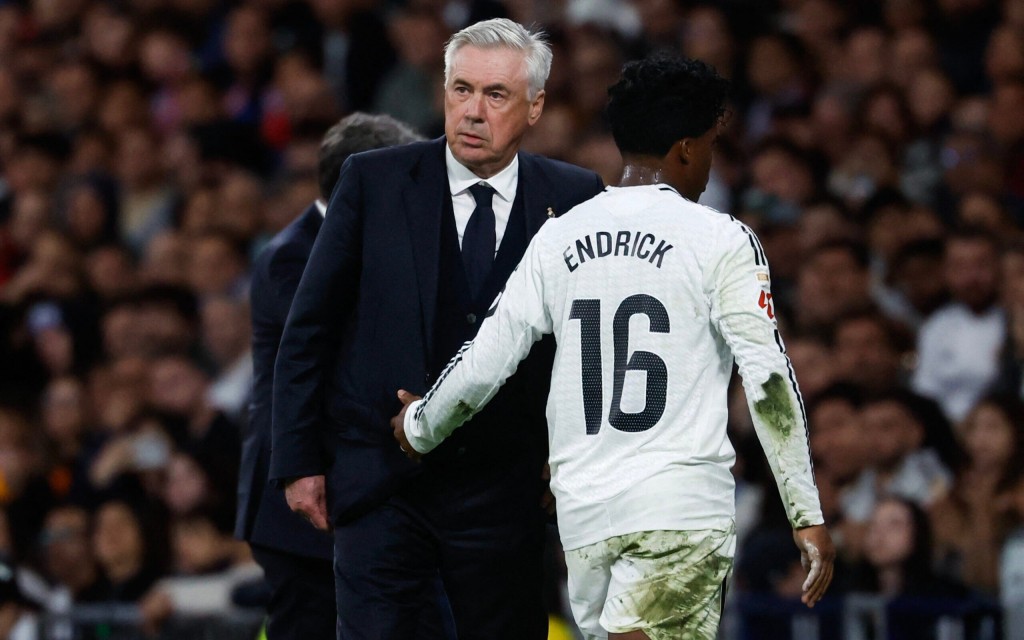 Ancelotti dá conselho para Endrick e não descarta convocação para a Copa de 2026