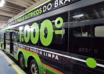 São Paulo ultrapassa marca de mil ônibus elétricos e consolida maior frota sustentável do País São Paulo ultrapassa marca de mil ônibus elétricos e consolida maior frota sustentável do País