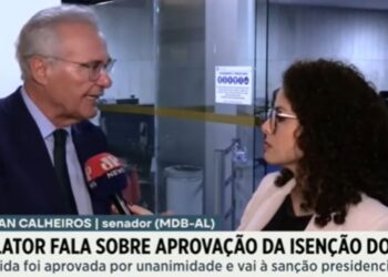 Renan Calheiros celebra isenção do IR: ‘Rumo à justiça tributária e à redução das desigualdades’ Renan Calheiros celebra isenção do IR: ‘Rumo à justiça tributária e à redução das desigualdades’