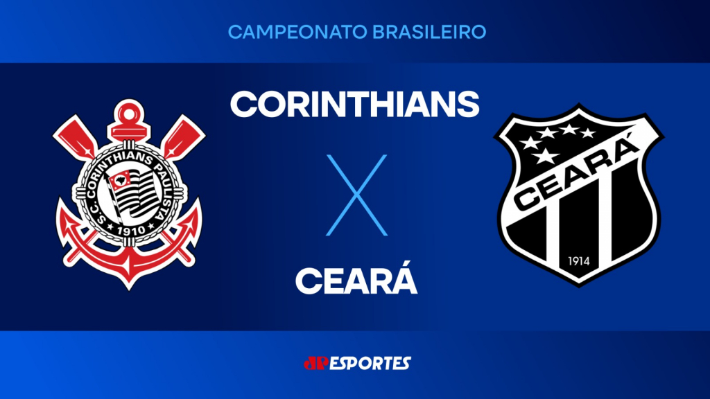 Corinthians x Ceará: confira a transmissão da Jovem Pan ao vivo