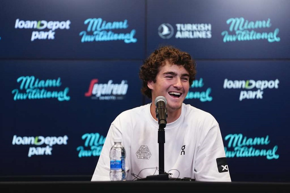 João Fonseca fala com exclusividade à Jovem Pan sobre o Miami Invitational; duelo de duplas mistas é anunciado