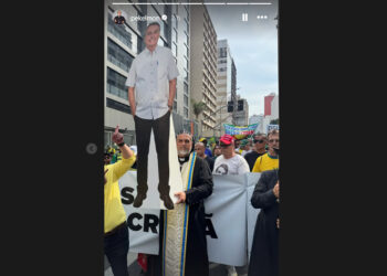 Ato pela anistia reúne apoiadores de Bolsonaro na Paulista Ícone de Busca