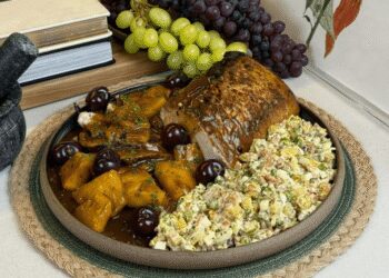 Receitas de Natal: veja como fazer lombo com abacaxi e maionese de salada russa Receitas de Natal: veja como fazer lombo com abacaxi e maionese de salada russa